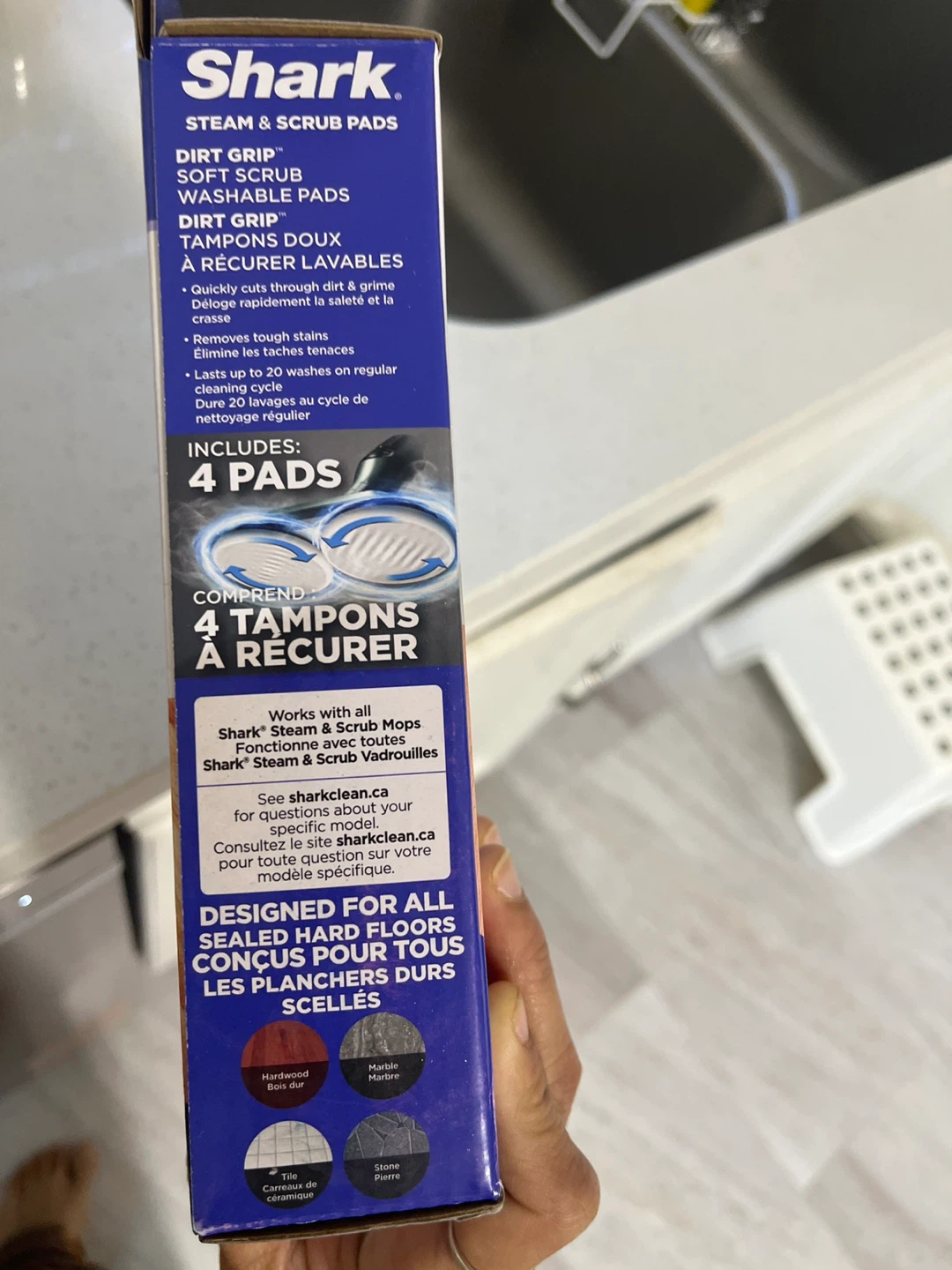 Shark Steam Scrub Mop Pads - New in Box! - photo 5