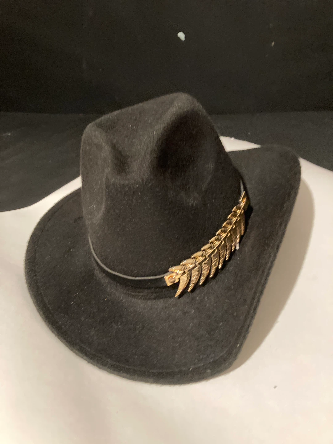 Black Cowboy Hat, Size 57