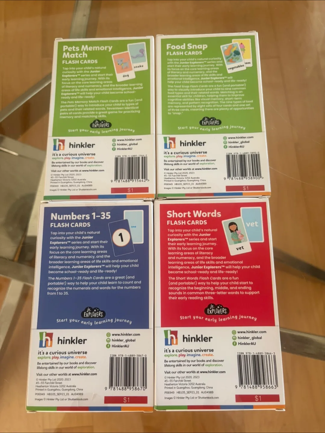 Flash Cards Set  -JR Explorers - image indicator(4)