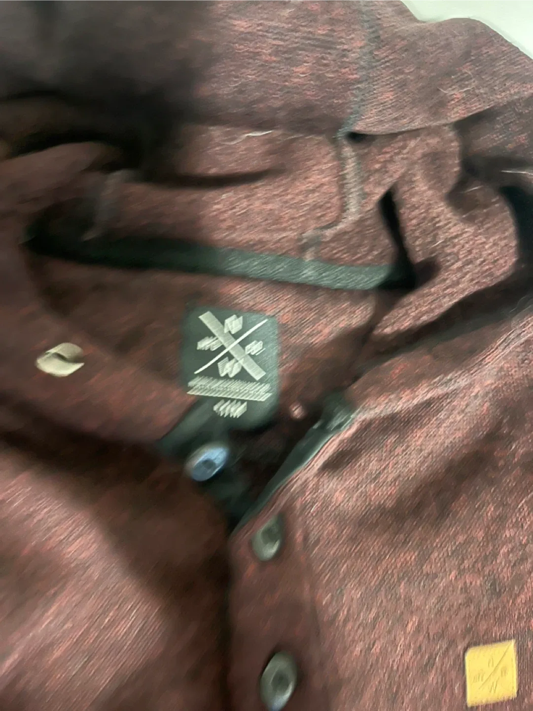 Northwest Burgundy Hoodie - Size M image indicator(2)