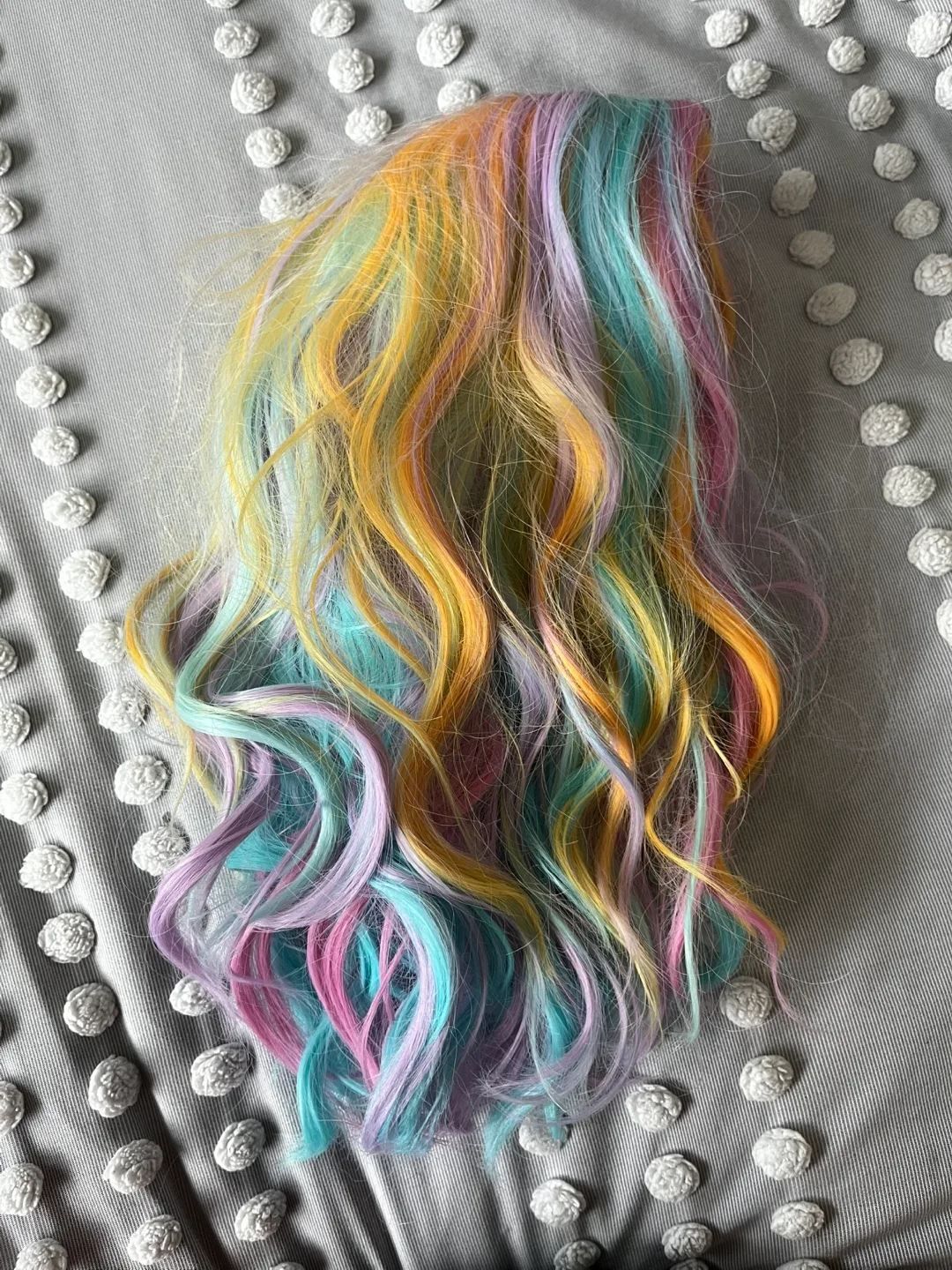 Halloween Rainbow Wig - Short Bob image indicator(2)