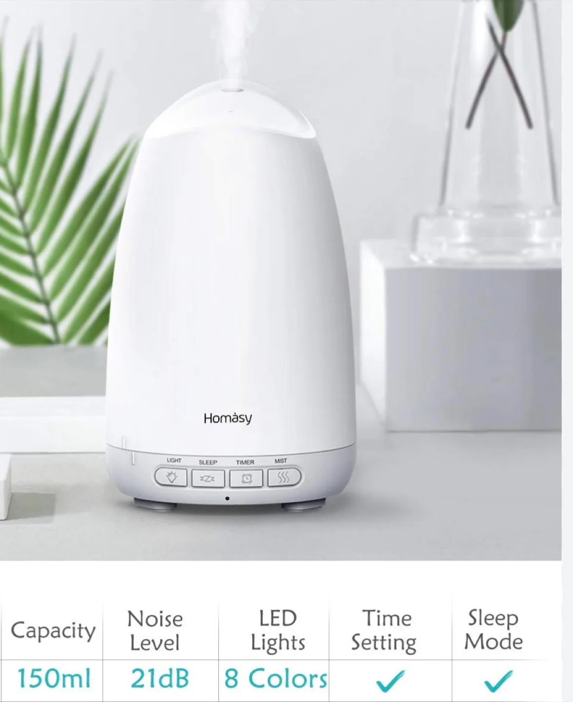 Victsing 150ml Aroma oil Diffuser - New in Box! thumbnail