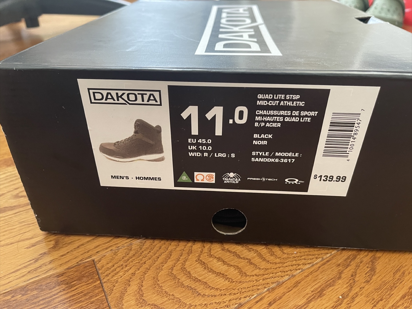Dakota Quad Lite STSP Mid-Cut Athletic Boots - Size 11 - photo 3