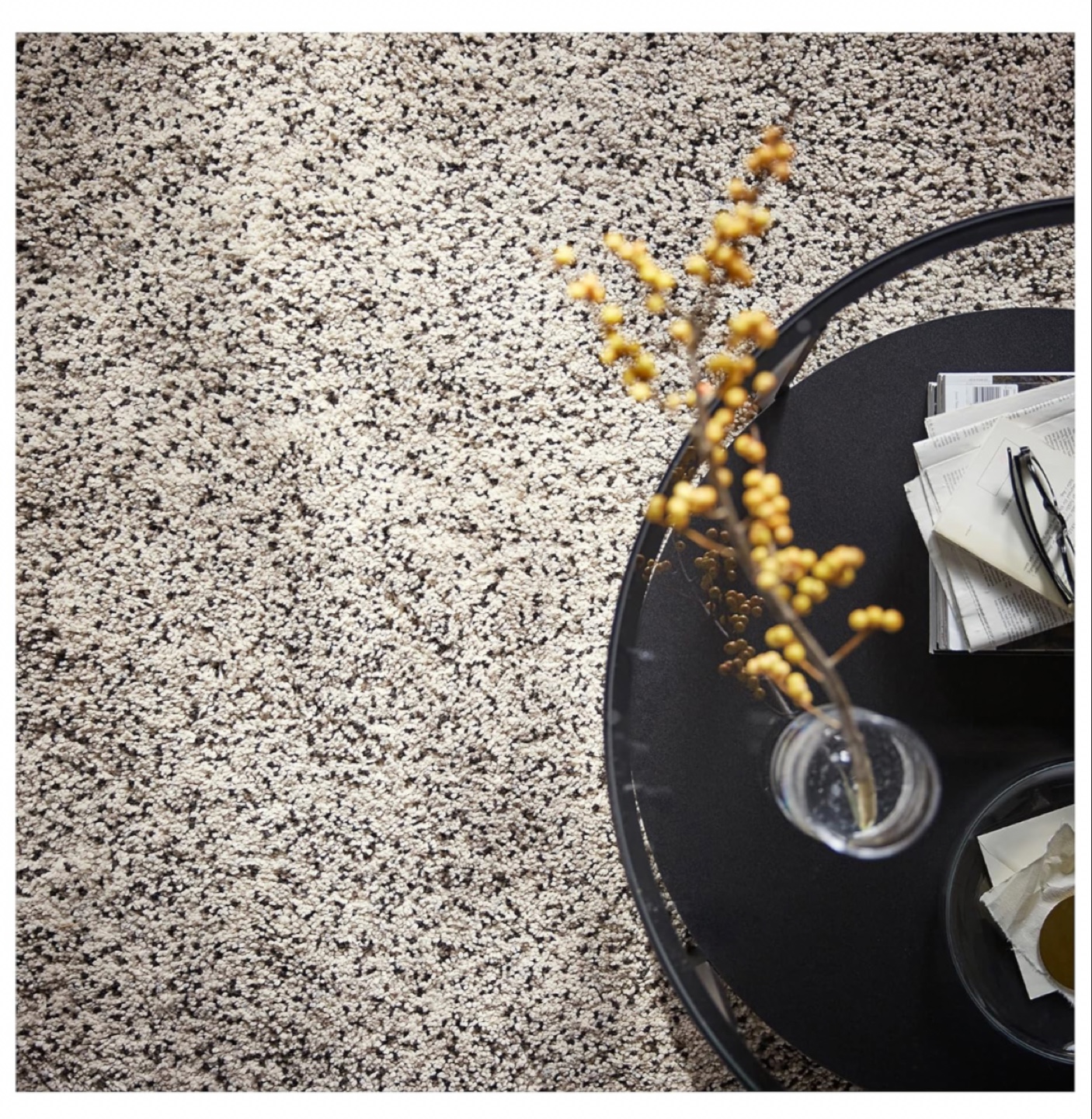 Ikea Rug - Beige/Off-White with details - photo 2