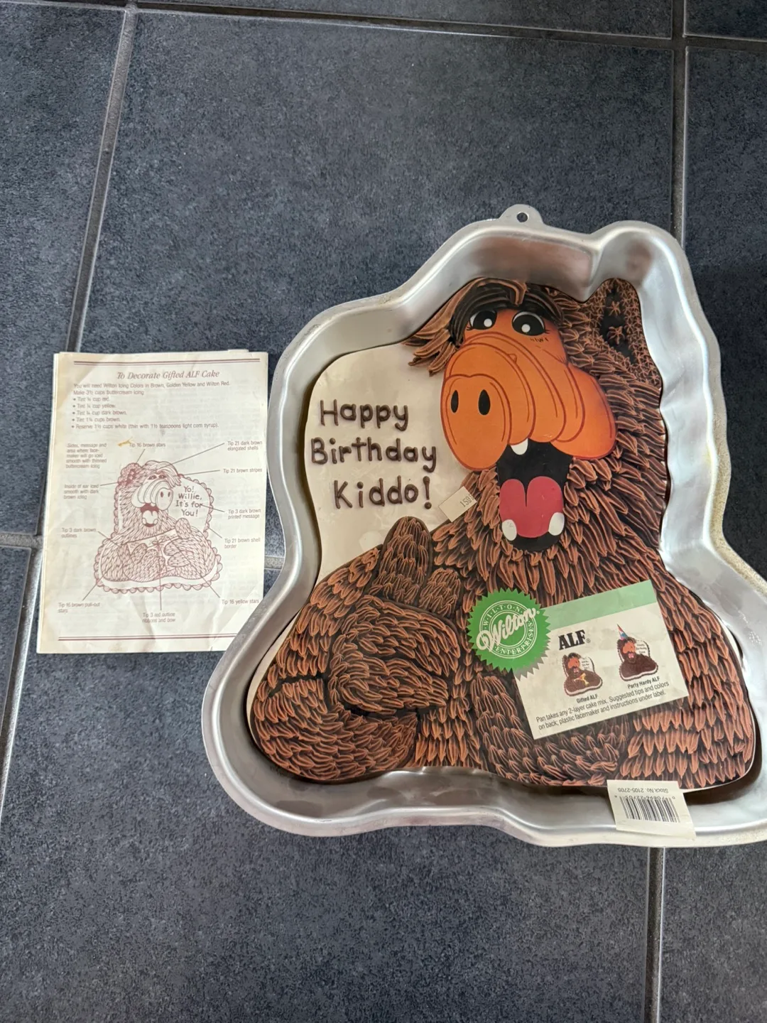 Wilton Cake Pans - Rudolph, Cupid, Skeleton image indicator(10)