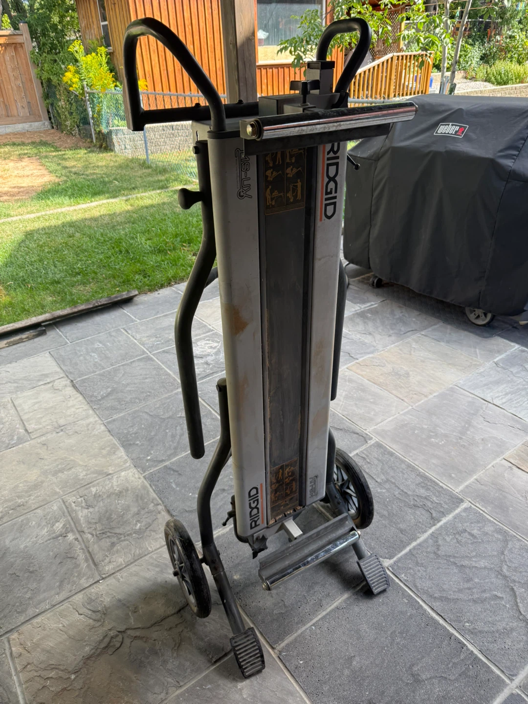 Ridgid Miter Saw with Ridgid Stand - photo 3