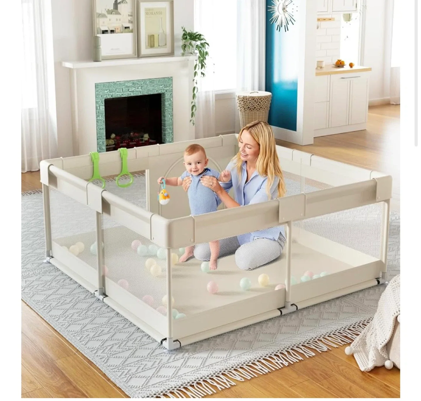 Baby Playpen - 47in x 47in thumbnail