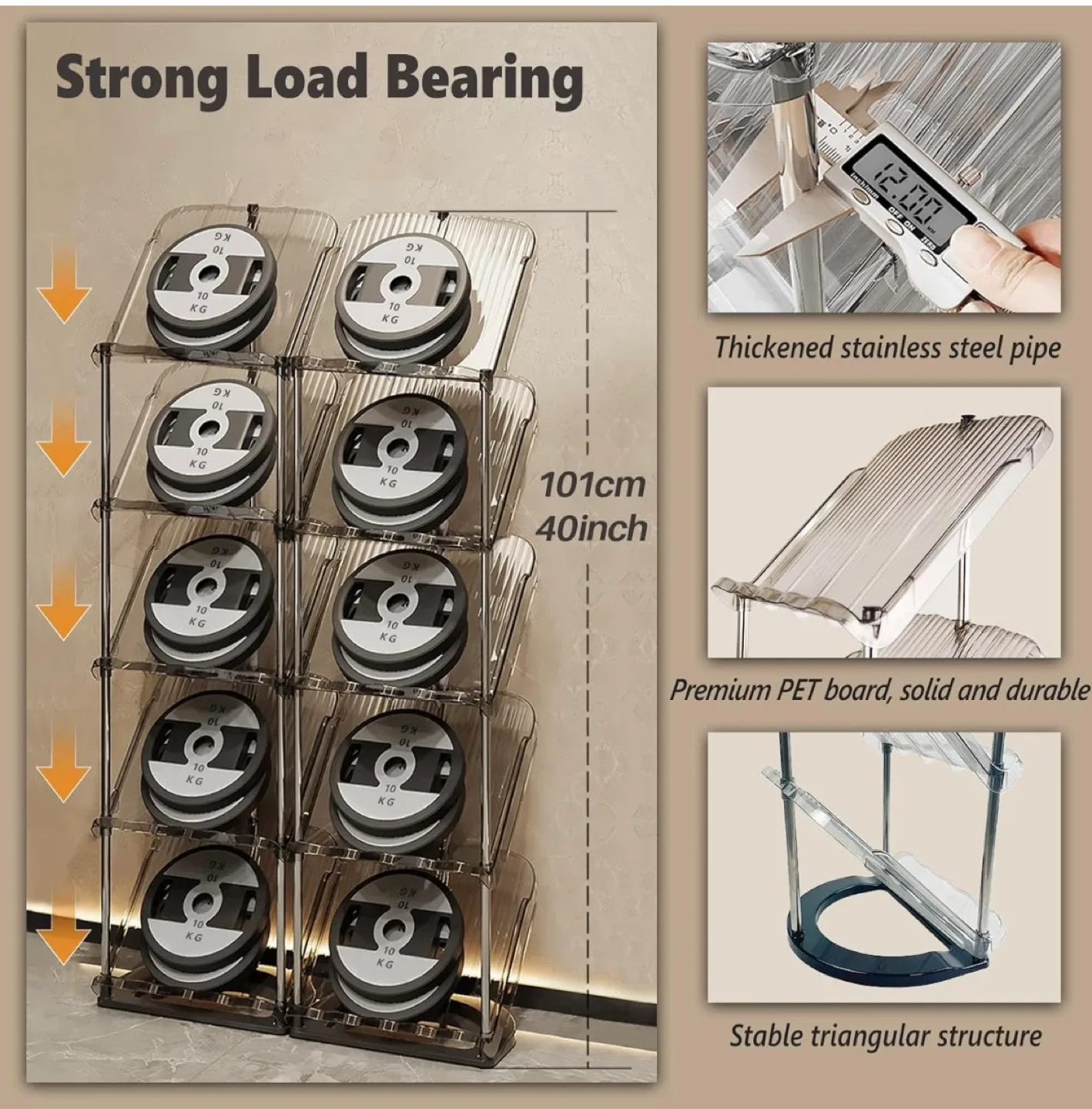 Pack of 2 Innovative Shoe Rack - Space Saving Design image indicator(7)