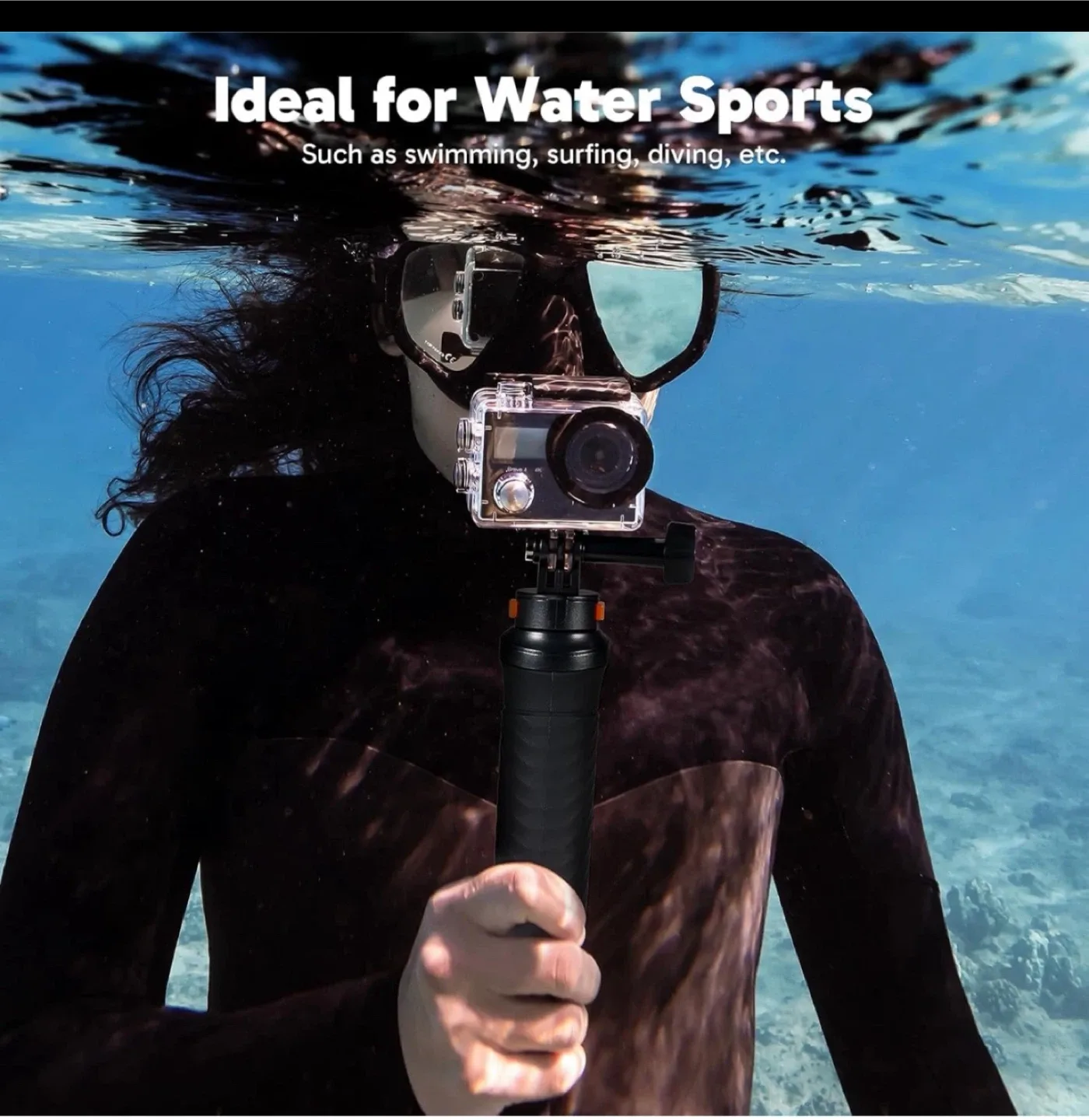 AKASO Brave 4 Action Camera with Waterproof Floating Hand Grip image indicator(6)