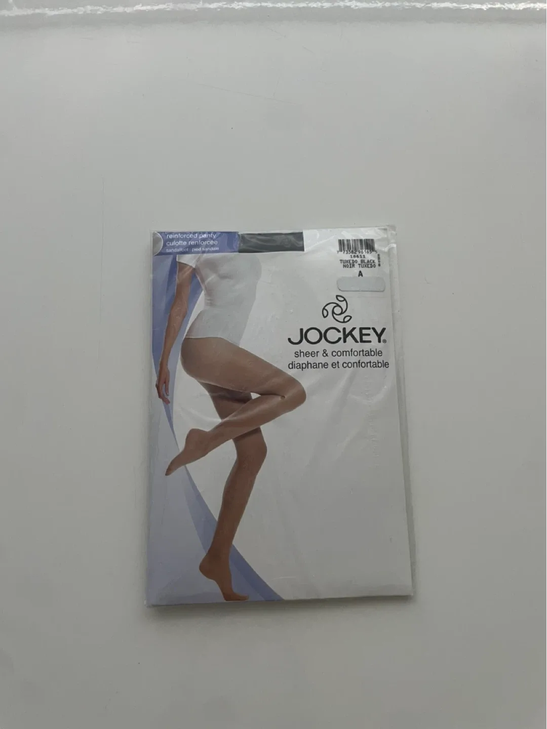 New Jockey Sheer Tights - Tuxedo Black, Size A thumbnail