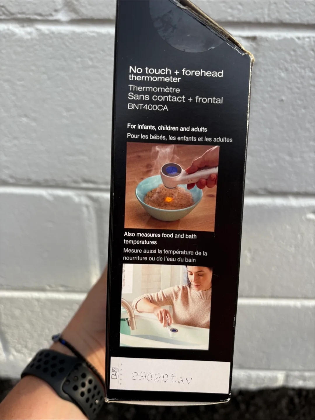 Braun body thermometer image indicator(3)