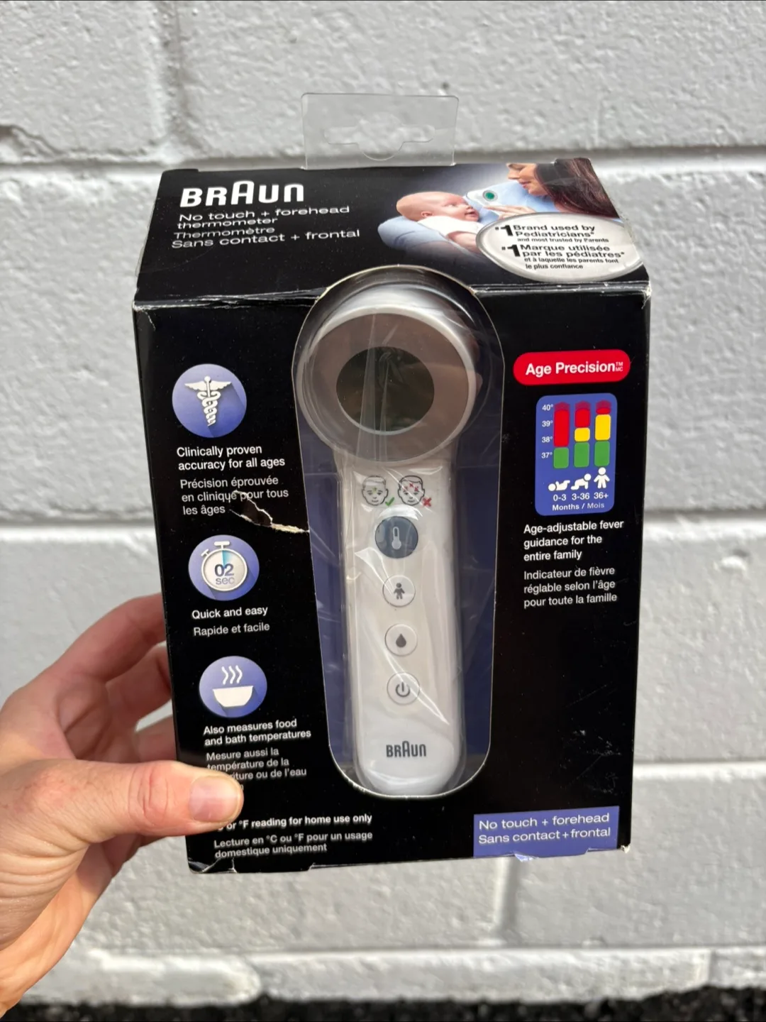 Braun body thermometer thumbnail