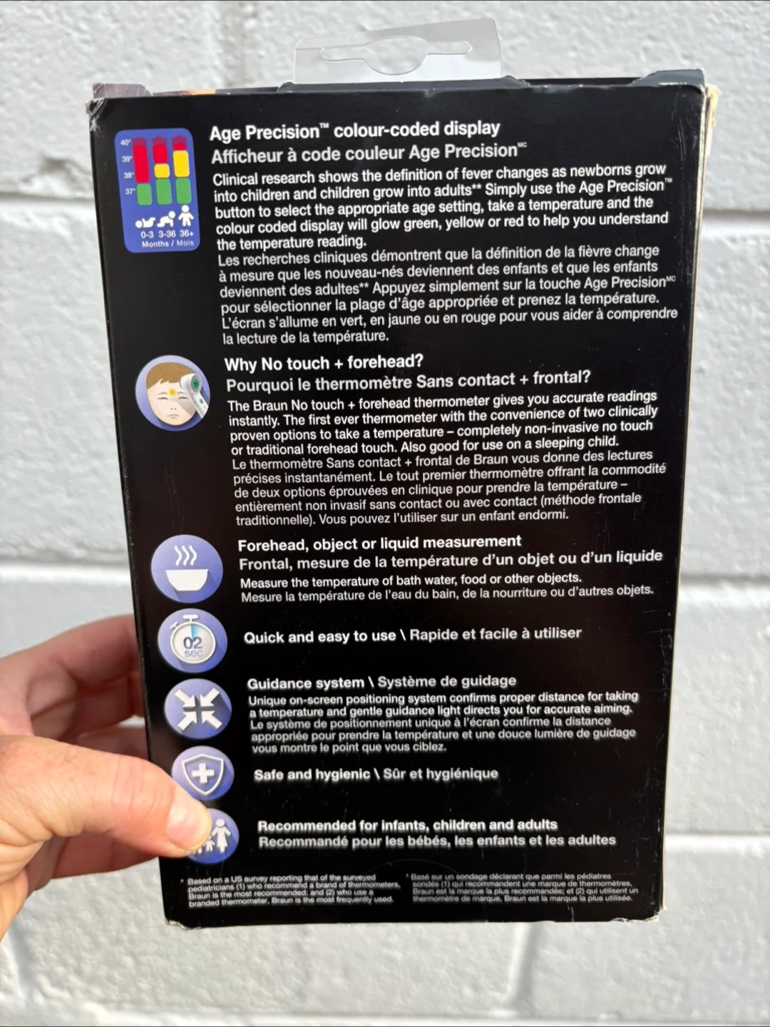 Braun body thermometer image indicator(2)