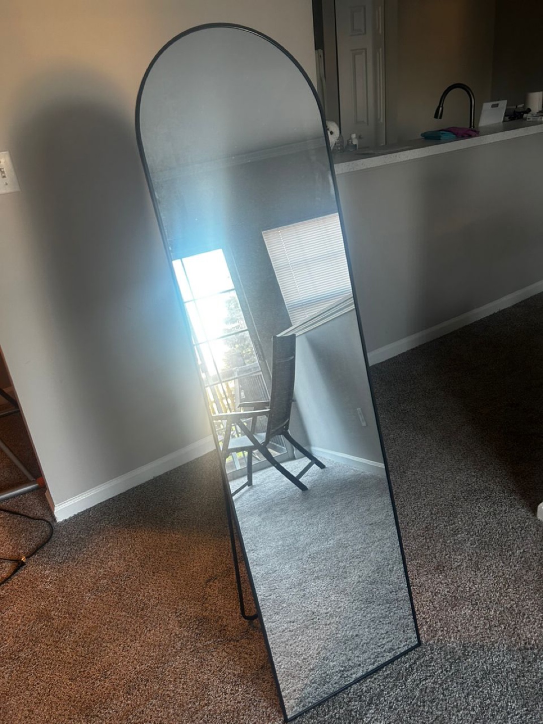 Full Length Arched Mirror