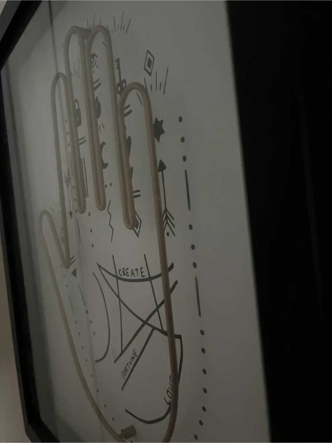 Umbra Motto Palmistry Wall Decor, 12x14 inch image indicator(3)