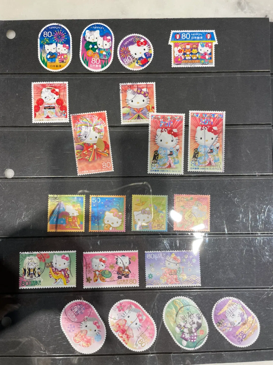Used Hello Kitty Collectible Stamps image indicator(2)