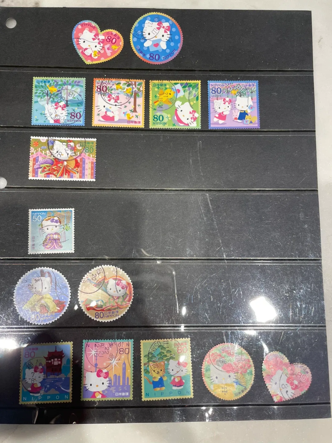 Used Hello Kitty Collectible Stamps image indicator(3)