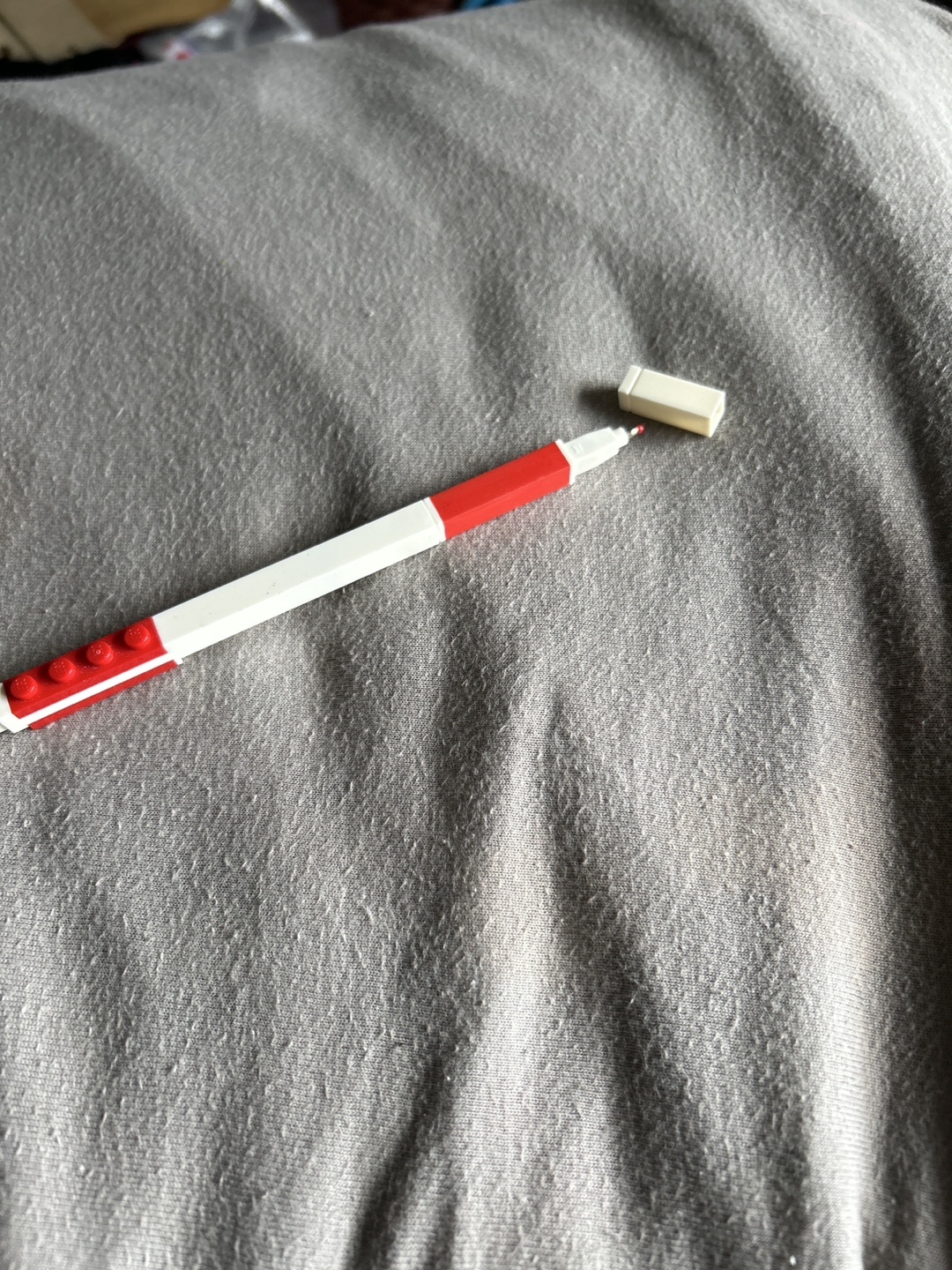 LEGO Gel Pen - Red & White - photo 3