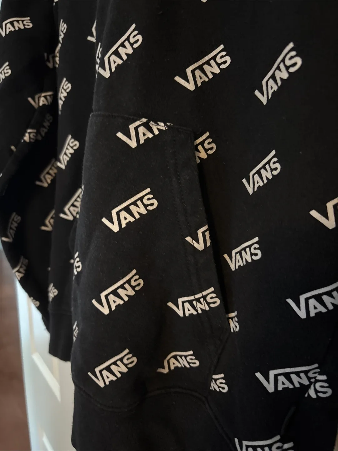 Vans Black All Over Print Hoodie image indicator(4)