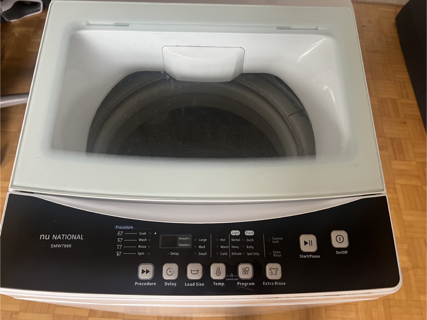 nu NATIONAL Top Load Washer SMW7866 - photo 4