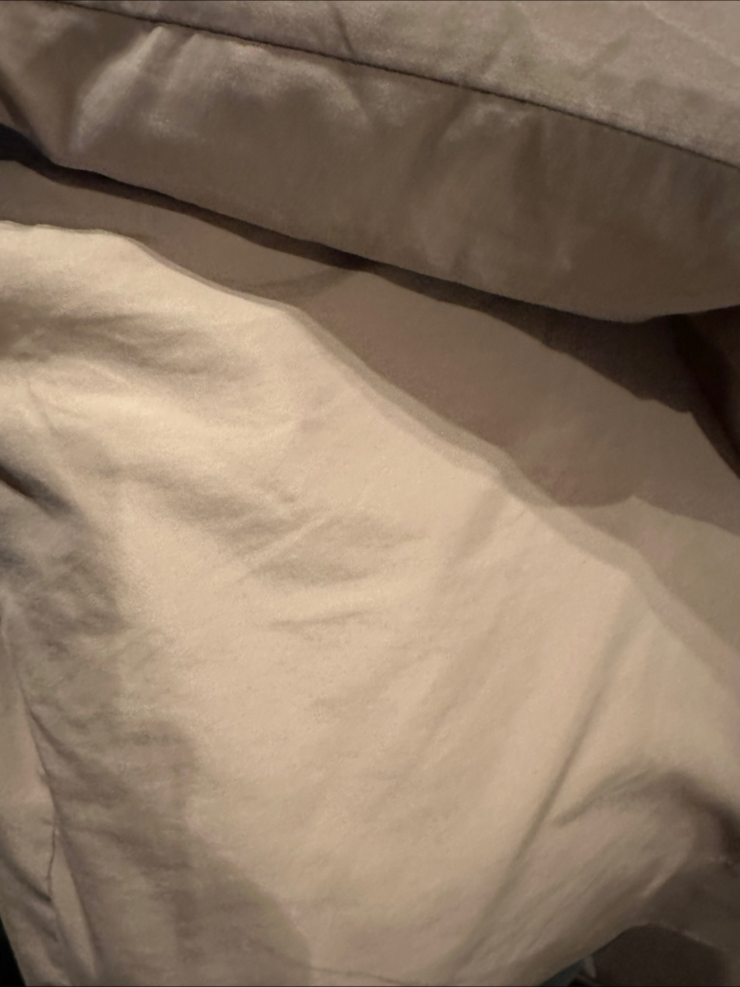 King size bed mattress pad & beige sheet set (fits up to 16”) - photo 5