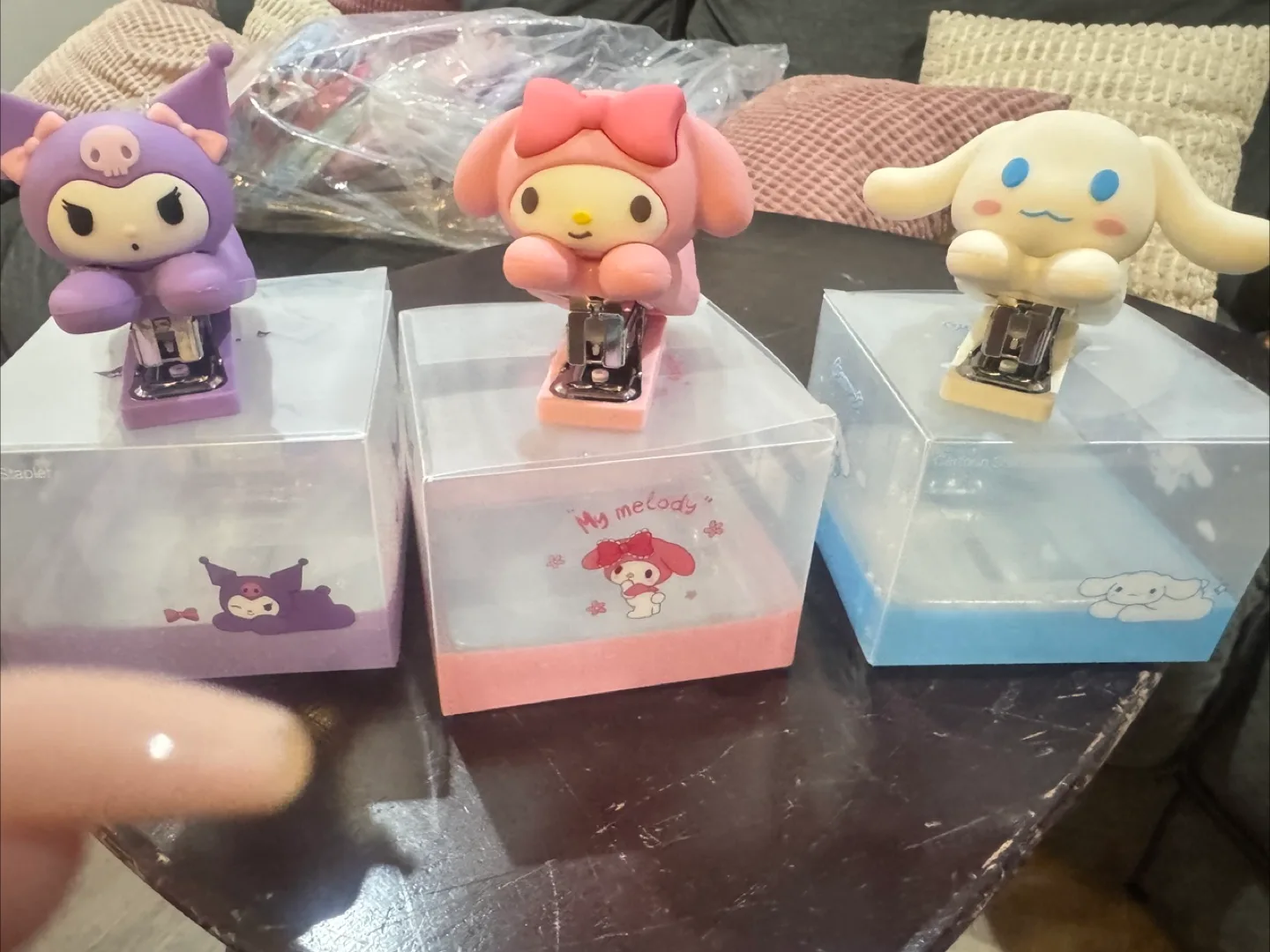 Sanrio Cartoon Stapler - Cinnamoroll, My Melody, Kuromi thumbnail