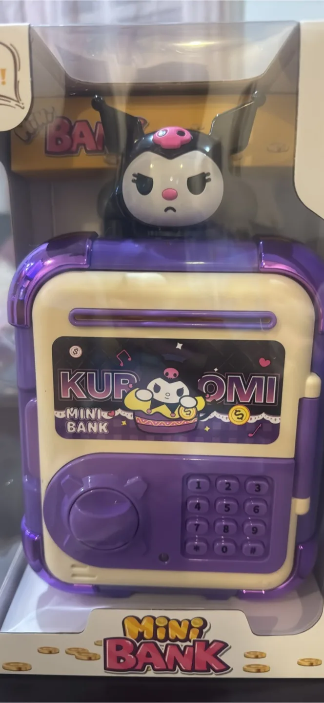 Kuromi Mini Bank , and Spiderman - New in Box thumbnail