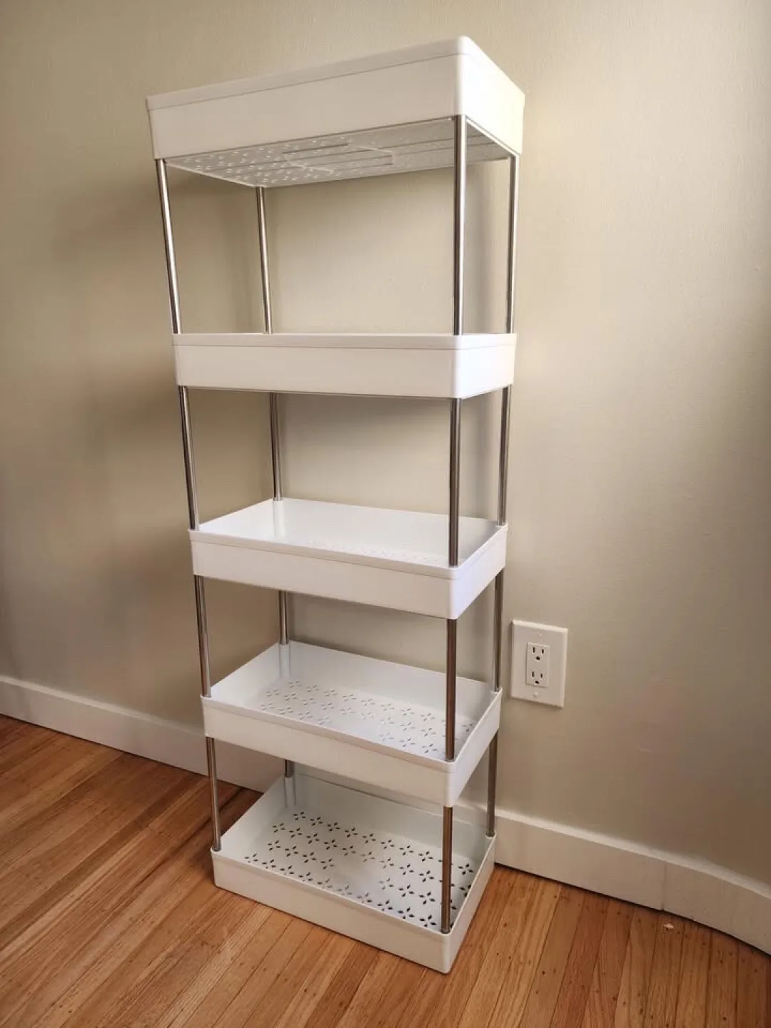 5-Tier Storage Shelf (+ wheels)