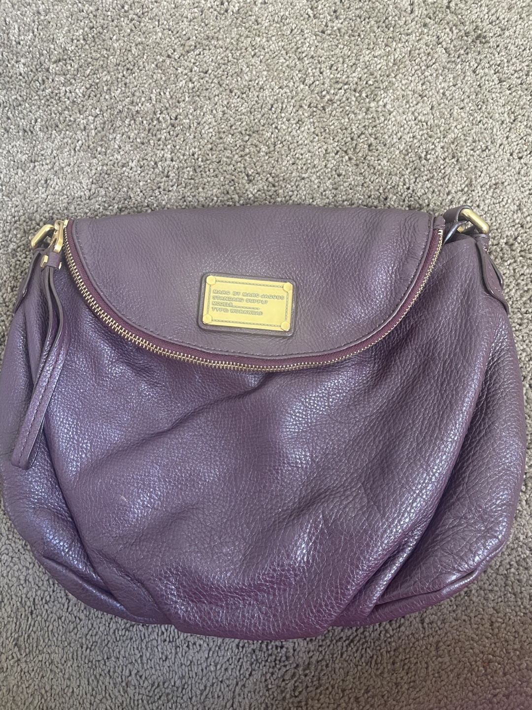 Marc by Marc Jacobs Purple Leather Handbag - photo 2
