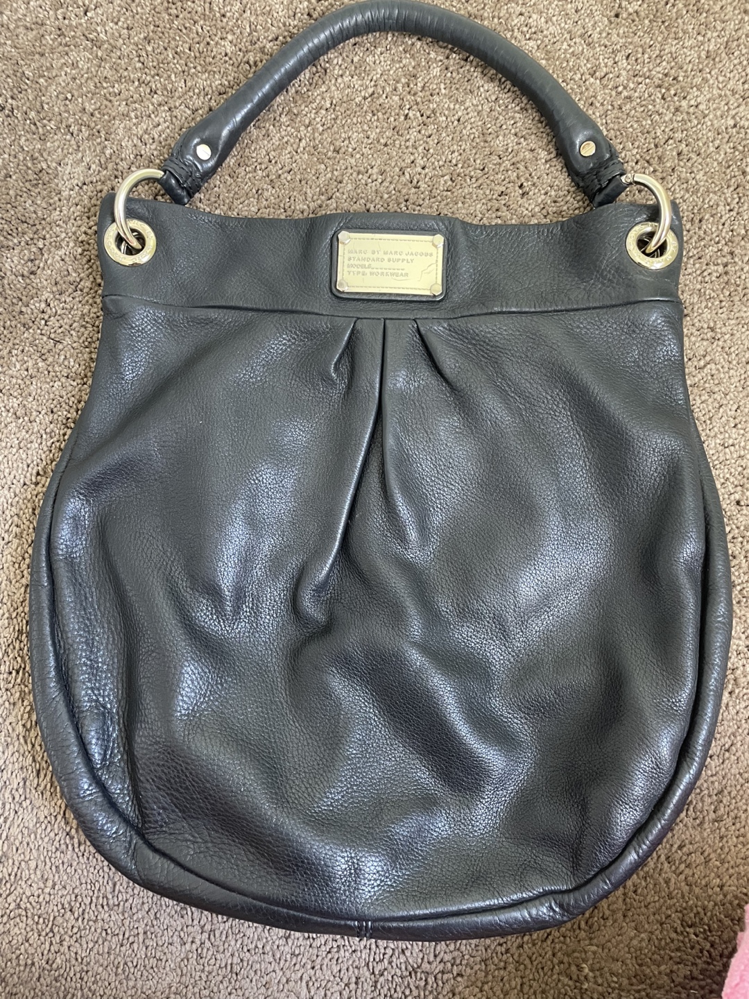 Marc by Marc Jacobs Standard Supply Black Leather Purse
