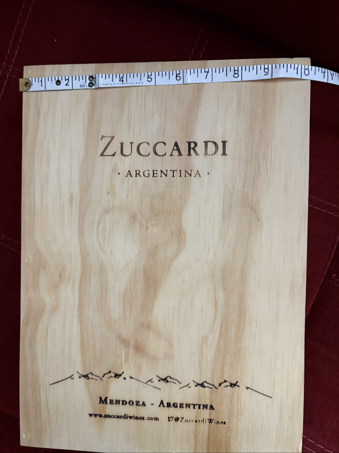 Zuccardi Wooden Wine Box - photo 4
