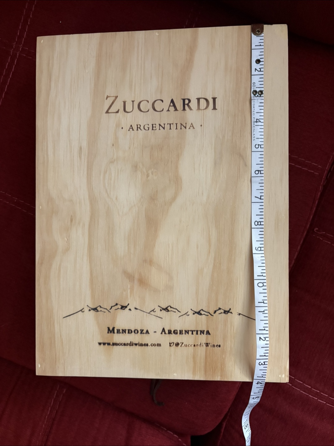 Zuccardi Wooden Wine Box - photo 5