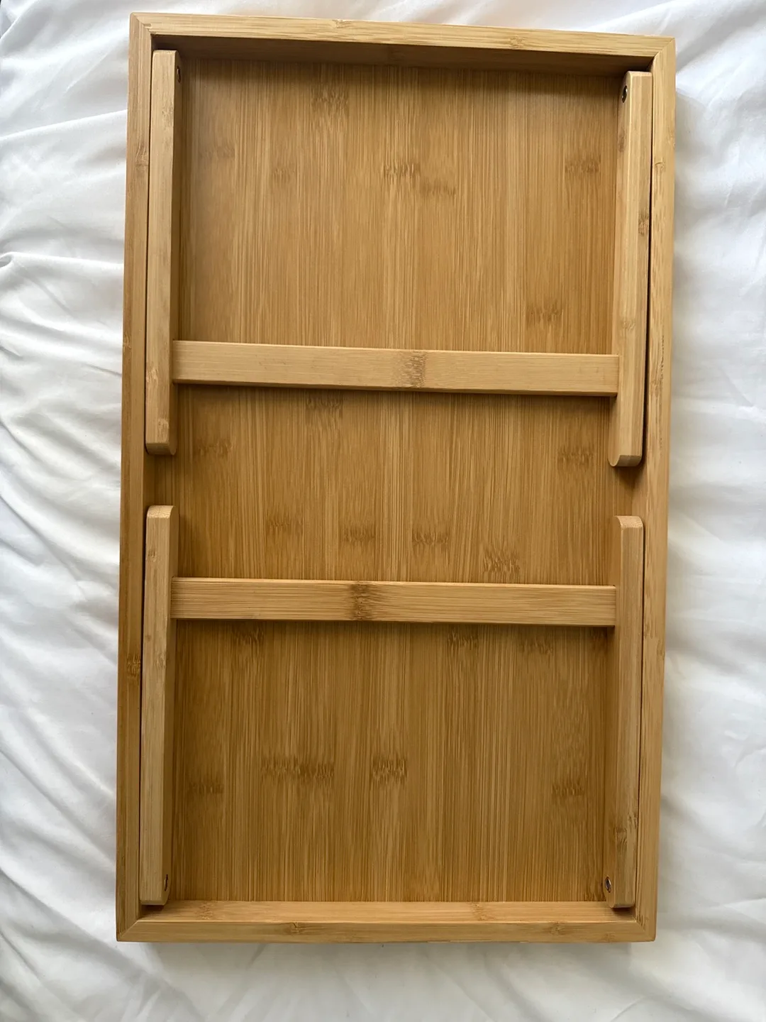 Bamboo Bed Tray Table with Folding Legs image indicator(3)