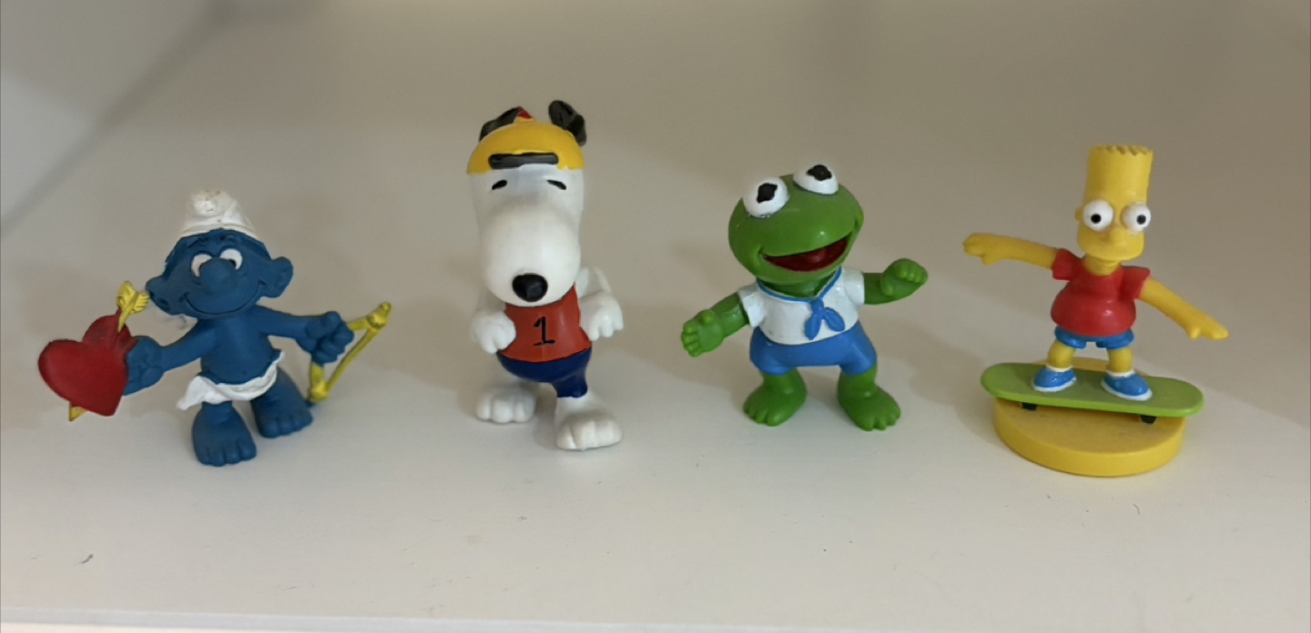 Vintage Cartoon Miniature Character Figurines