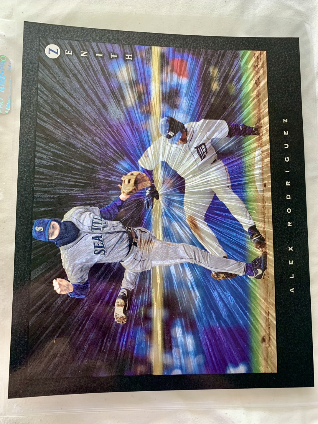 5 Zenith Pinnacle Baseball (8x10) Picture Cards - photo 3