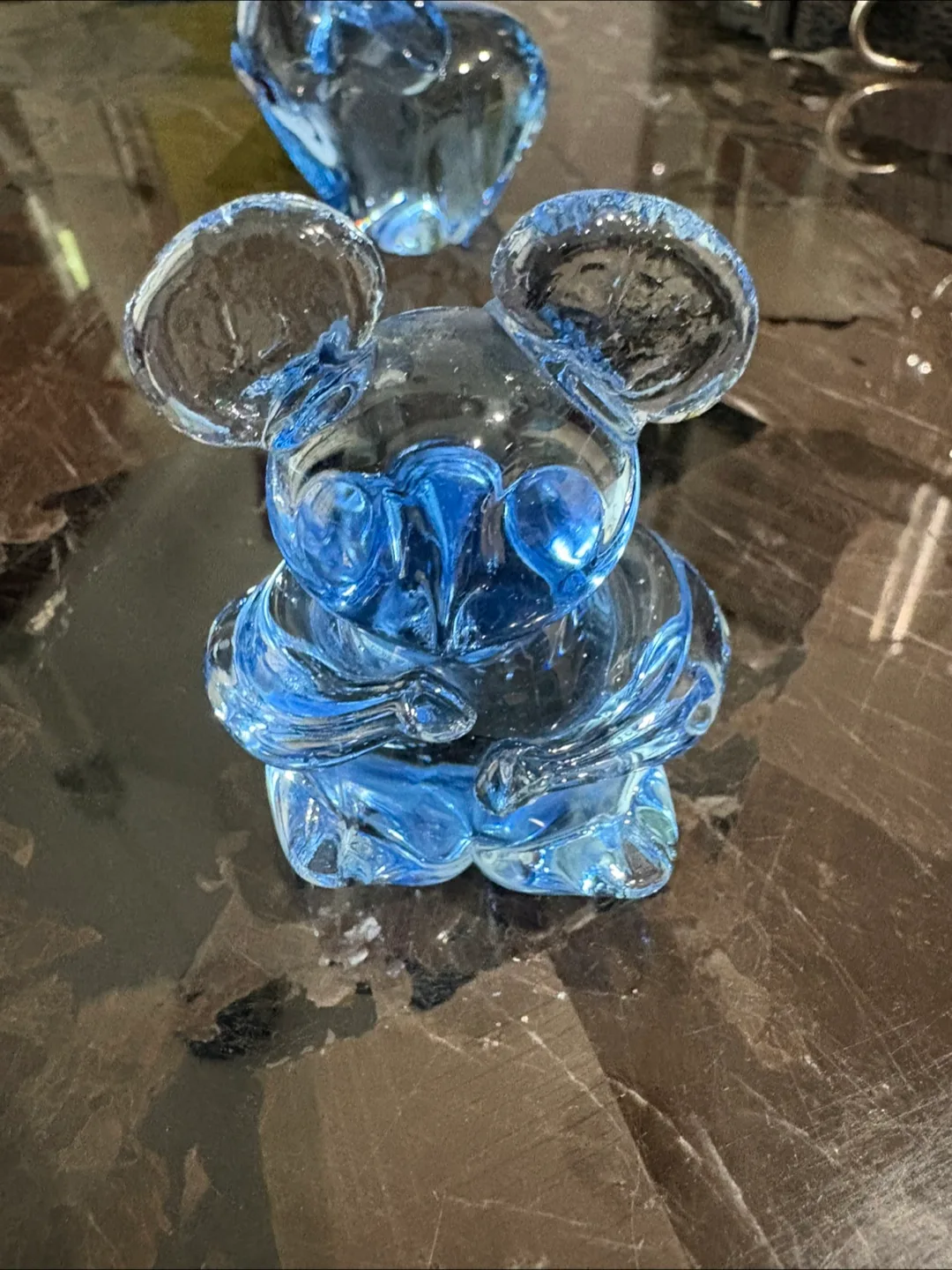 Vintage Blue Glass Figurines image indicator(3)