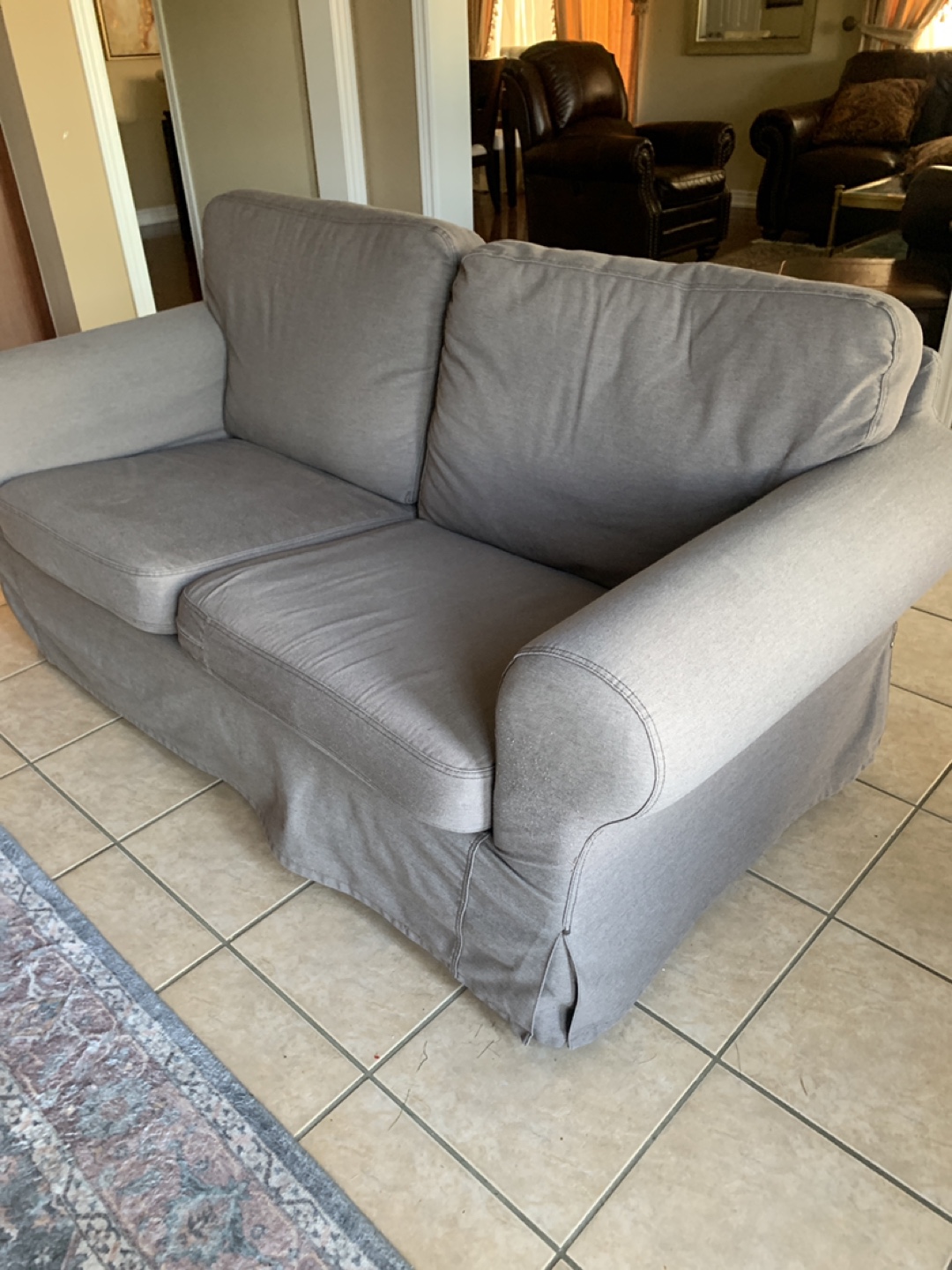 IKEA Ektorp Sofa - Grey SET of 2 - photo 2