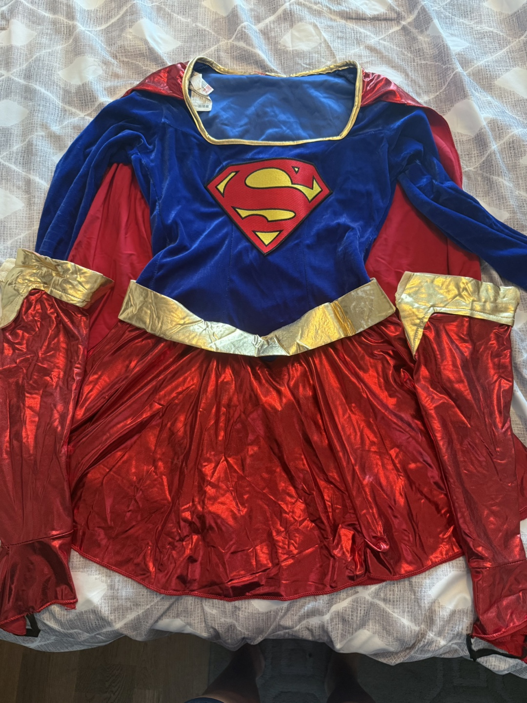 Supergirl Costume - Red & Blue - photo 2
