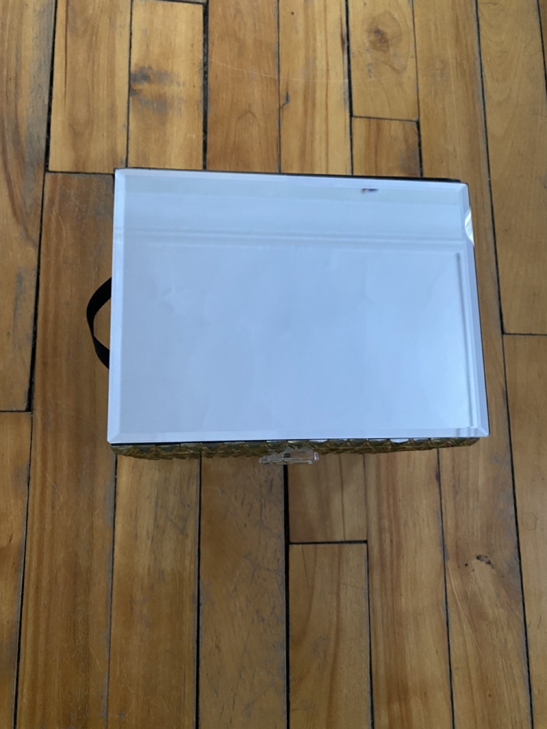 Mirrored Jewellery Box with 3 Drawers - photo 2