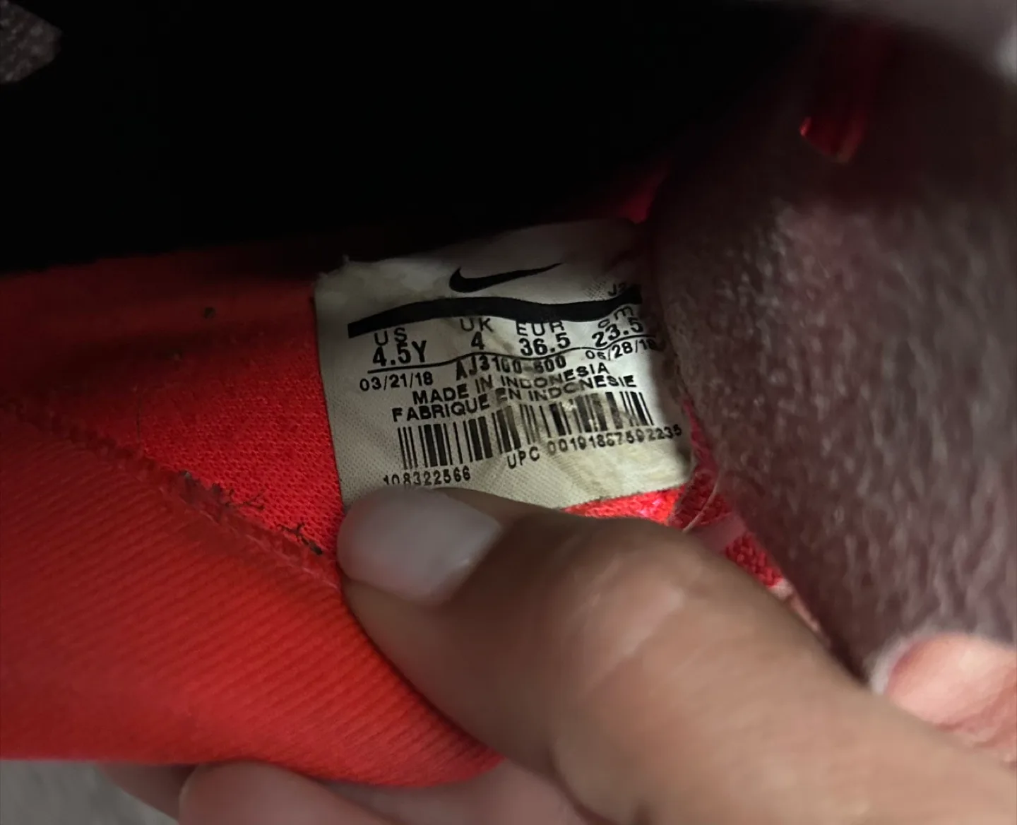 Nike Mercurial Youth Soccer Shoes - Size 4.5 image indicator(4)