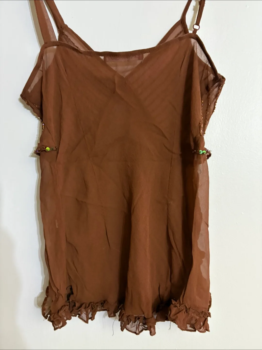 San Francisco Brown Cami Top -  M image indicator(5)