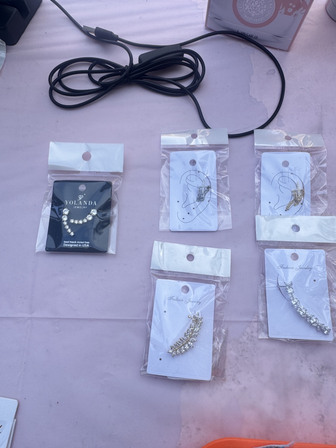 Yolanda Jewelry Ear Cuffs earing- New