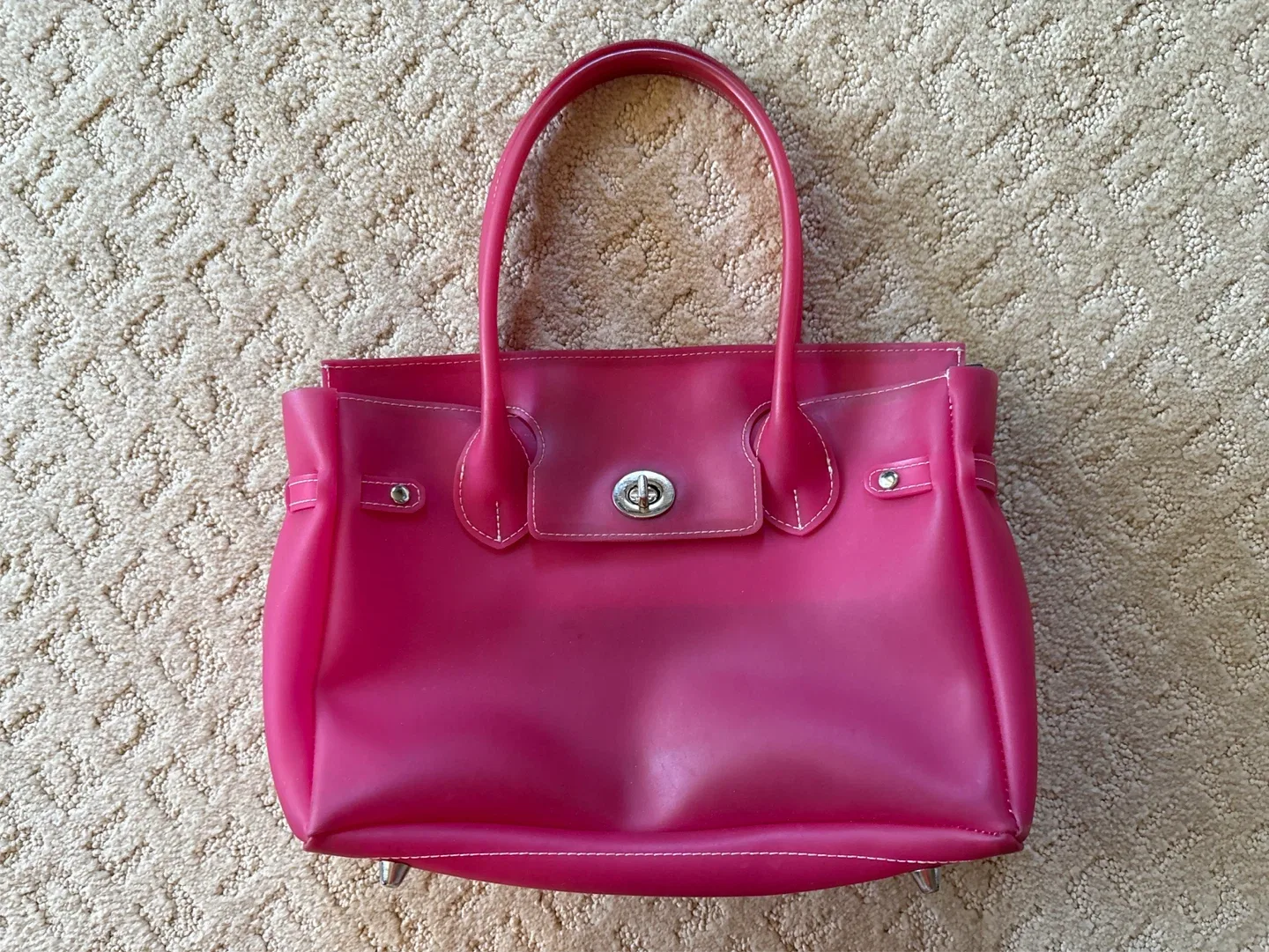 Pink “Jelly” Tote Bag