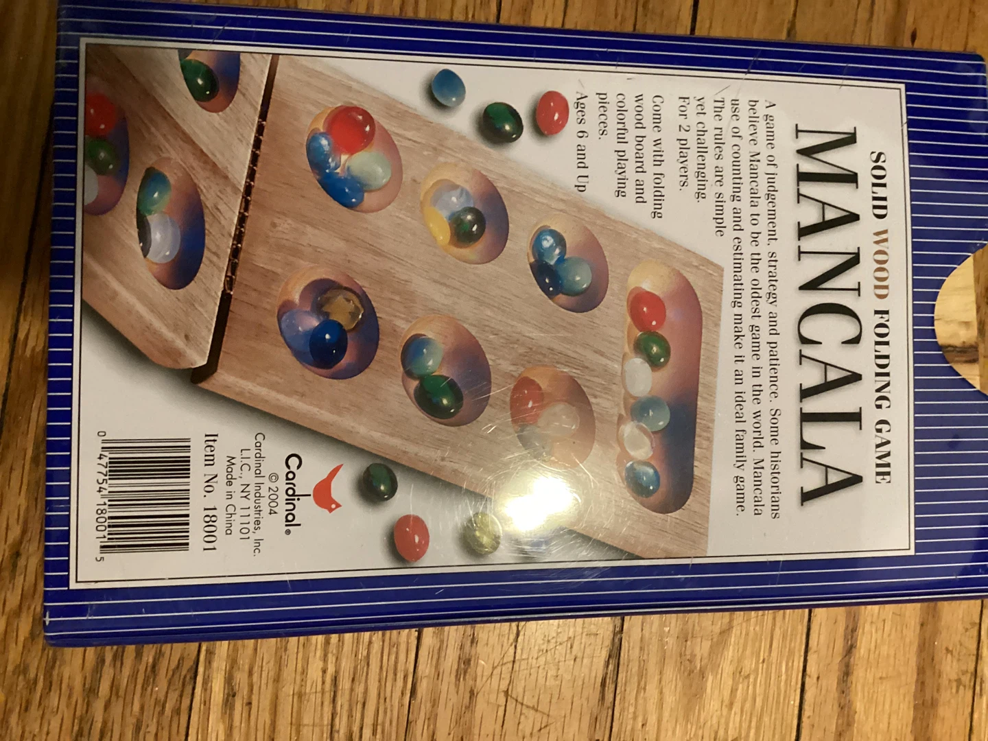 Cardinal Solid Wood Folding Mancala Game - photo 3