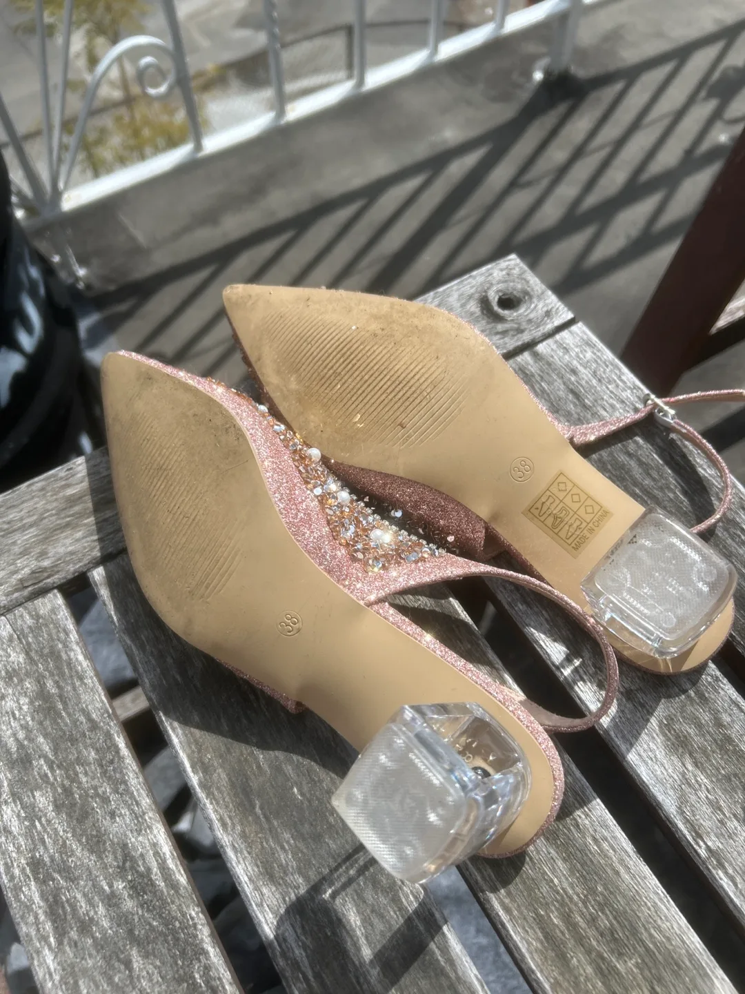 Rhinestone Heels - Size 38 (7) image indicator(2)