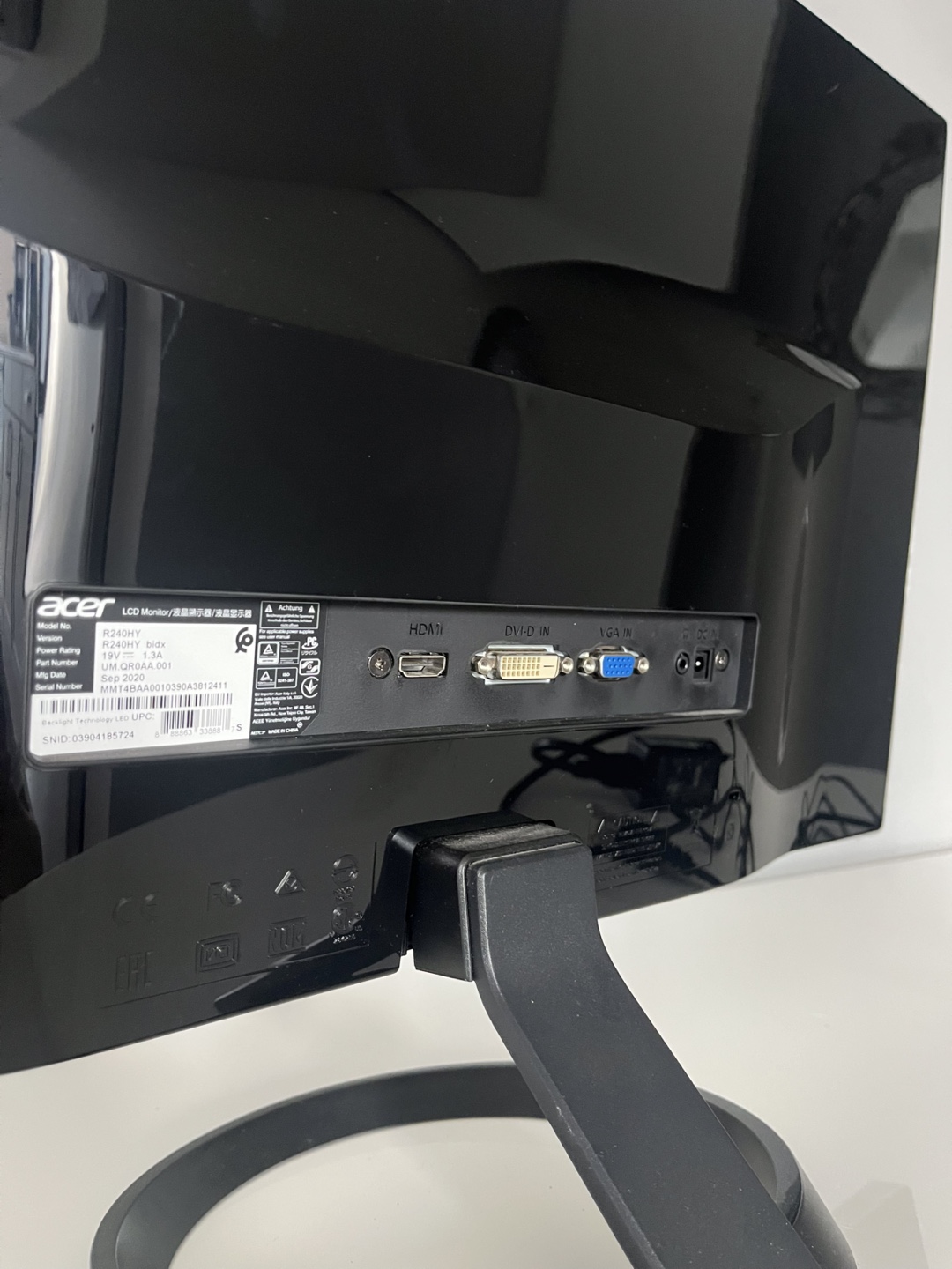 Acer R240HY bidx 23.8" LCD Monitor - photo 3