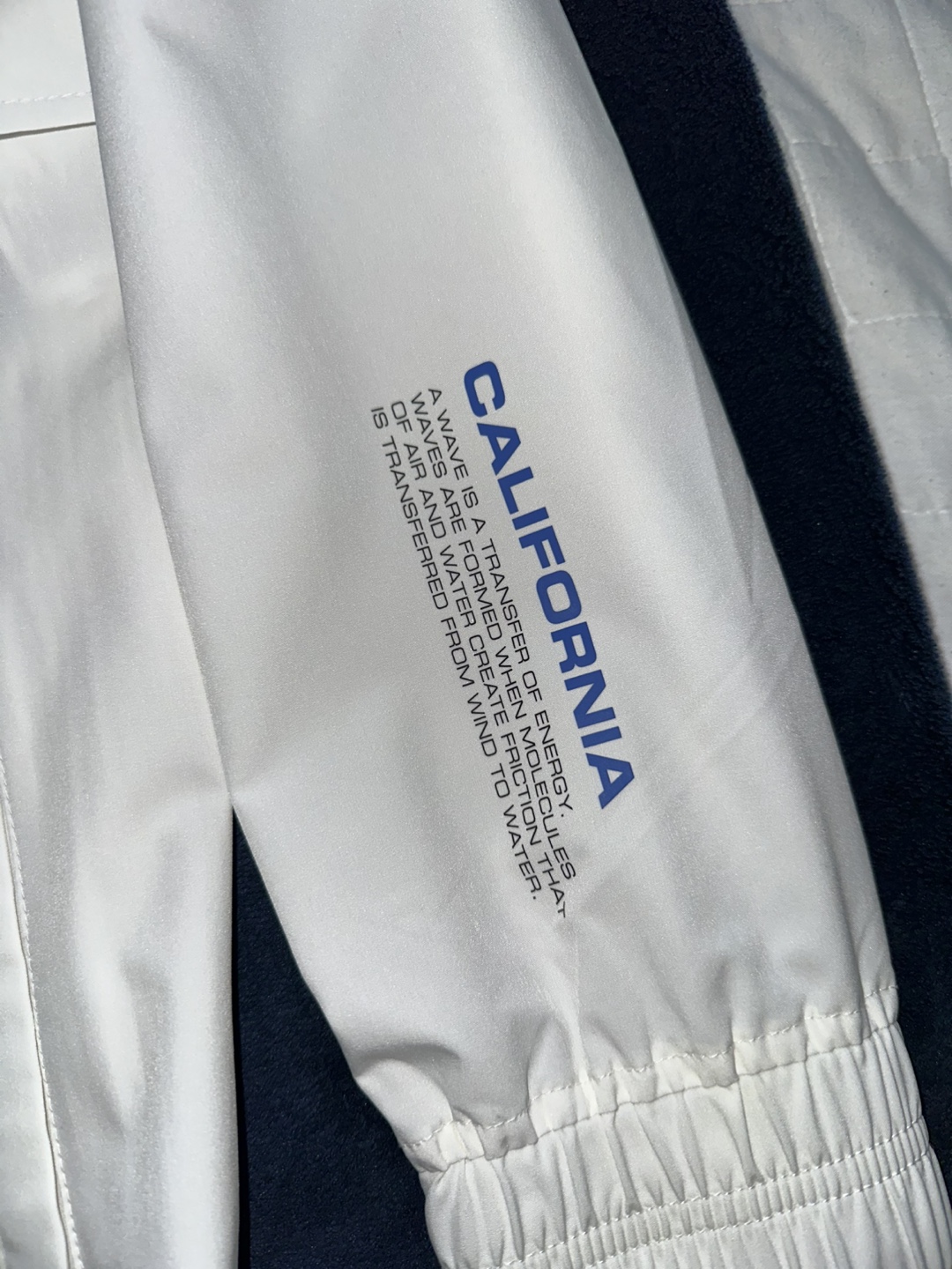 Hollister White Windbreaker - Size S - photo 4
