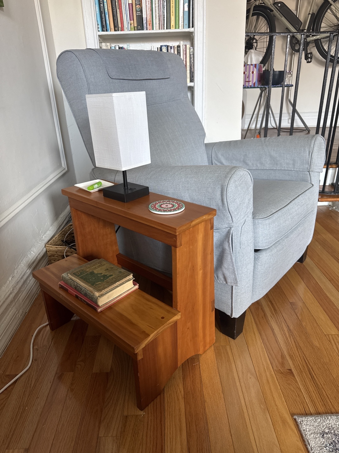 Handmade Wooden Step Stool - photo 2