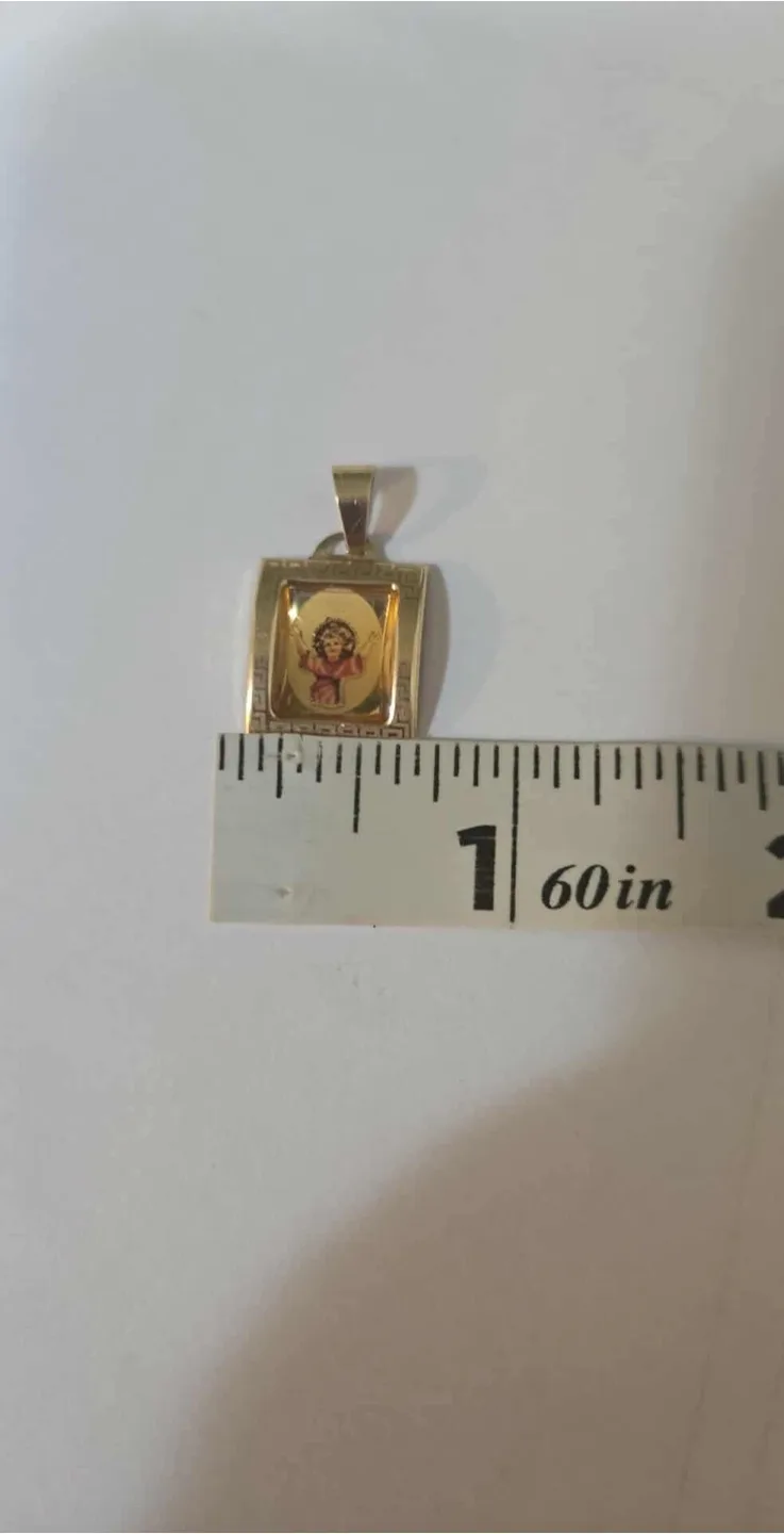 10KT Gold Pendant (BABY JESUS) image indicator(3)