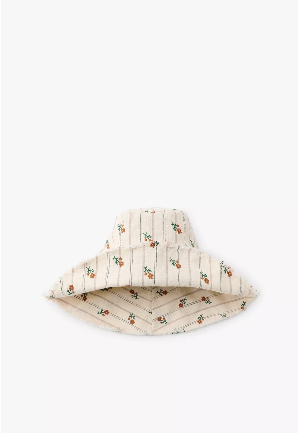 Adorable Floral Embroidered Bucket Hat - photo 2
